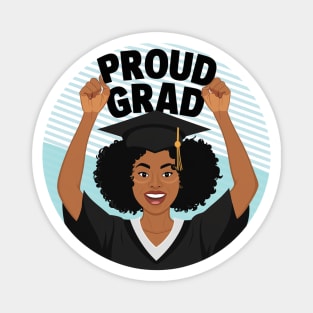 Proud Grad African American Woman Magnet